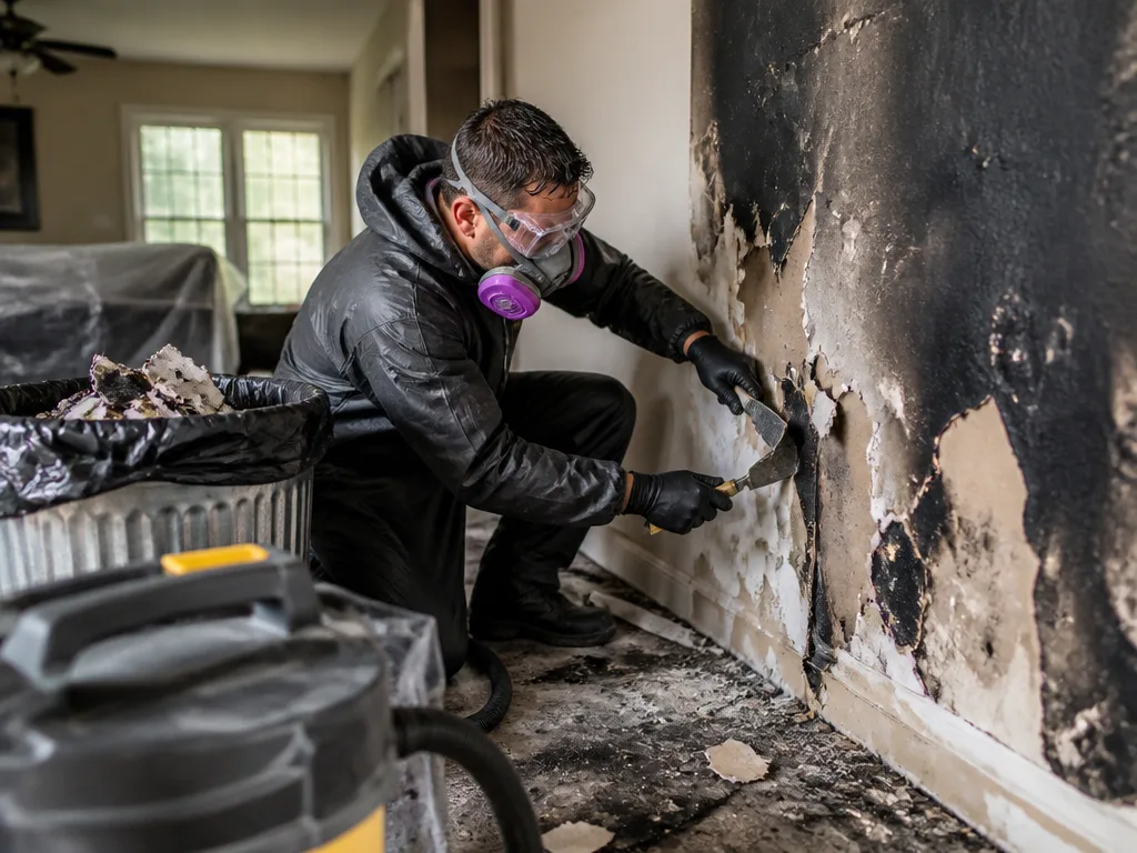Charred Material Removal