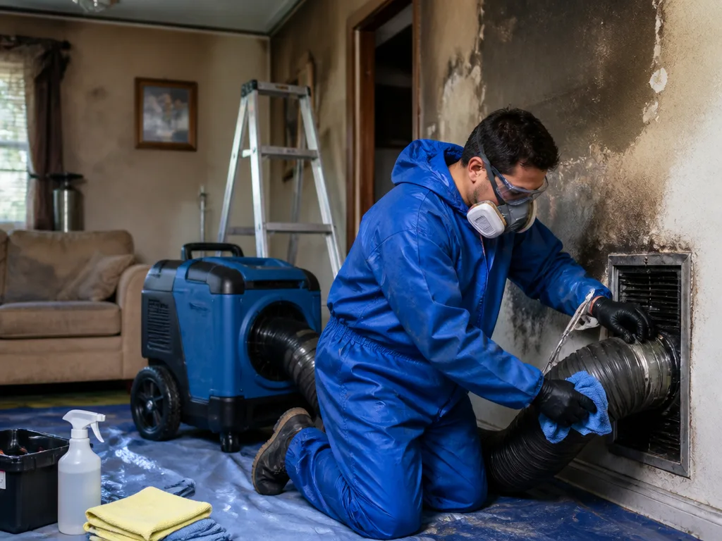 HVAC Smoke Cleanup
